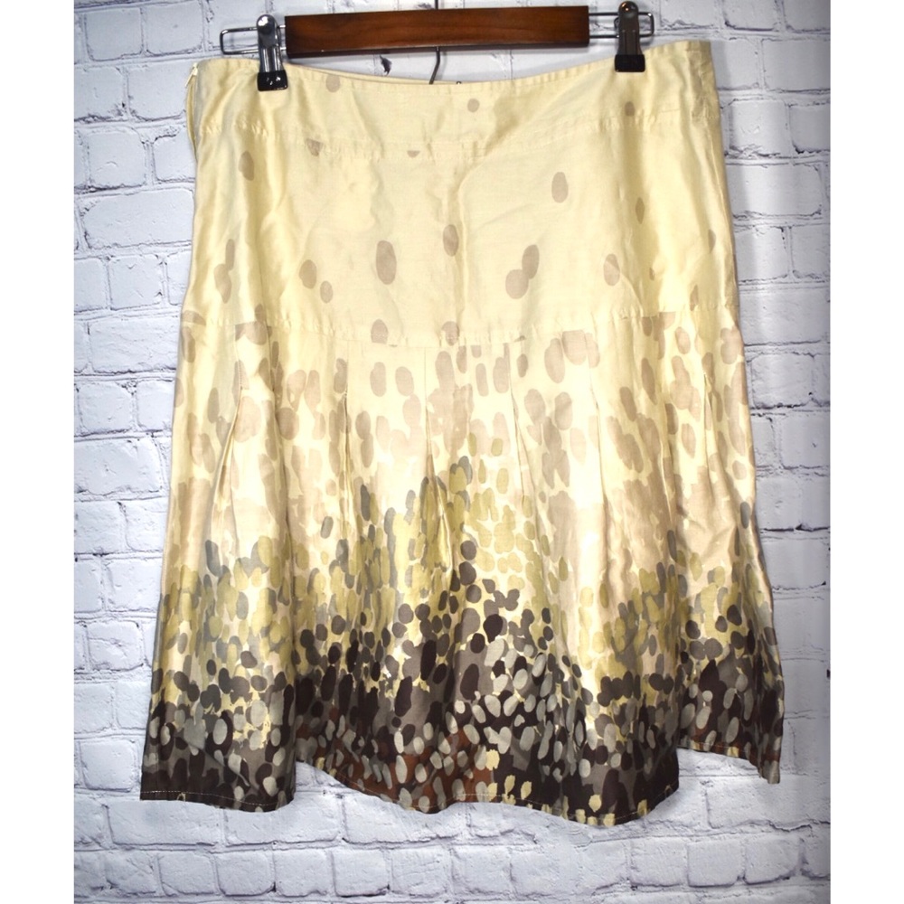 H&M pleated midi skirt